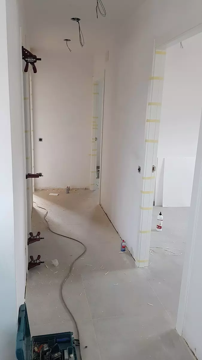 colocacion de puertas blancas Cambiar puertas Vitoria