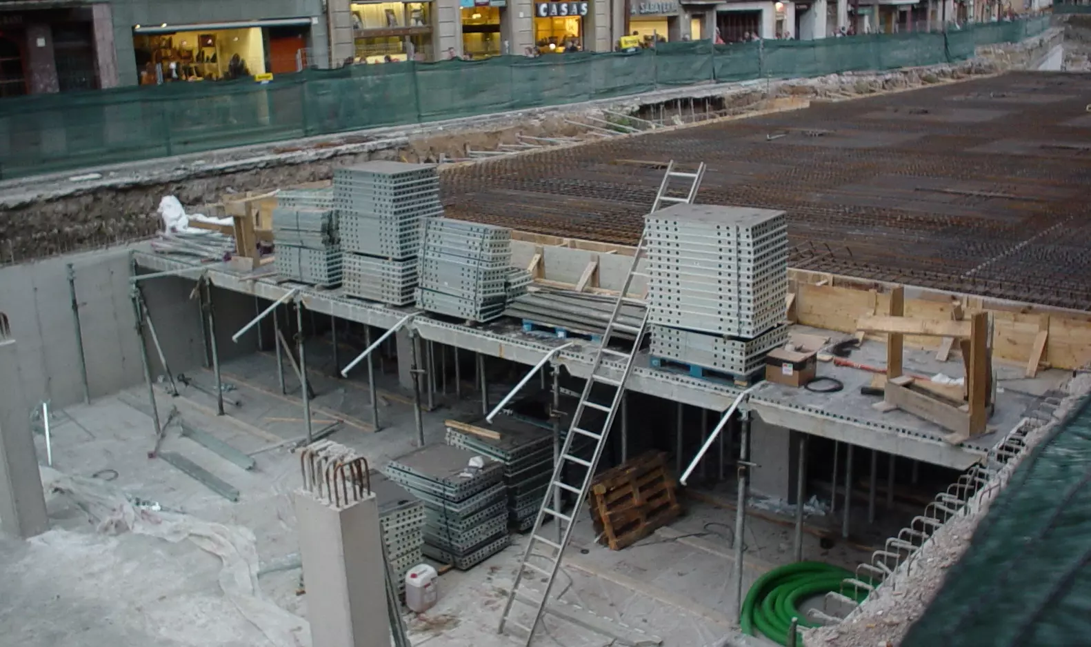 construccion parquing Construcción de parkings subterraneos